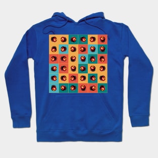 Red apples pattern Hoodie